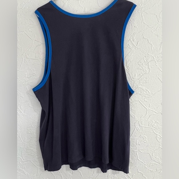 Roebuck & Co. Men’s Blue Brooklyn Bridge Print 100% Cotton Tank Top Size XXL - Picture 4 of 4